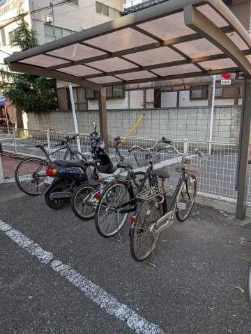【その他共用部分】 | シティクレスト船橋 | 自転車置き場です