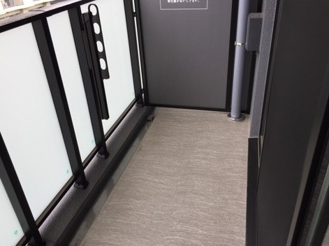 サンピアット東大島のバルコニー