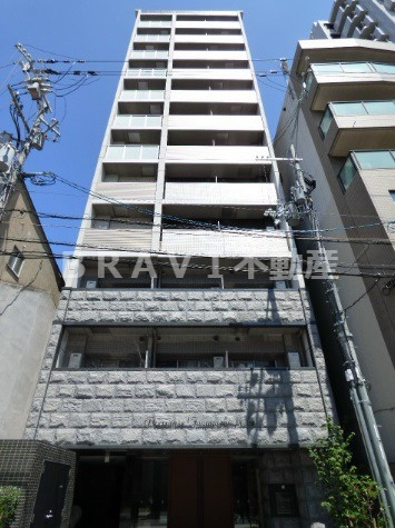 プレサンス谷町リーベ の外観|【プレサンス谷町リーベ】外観は落ち着いています