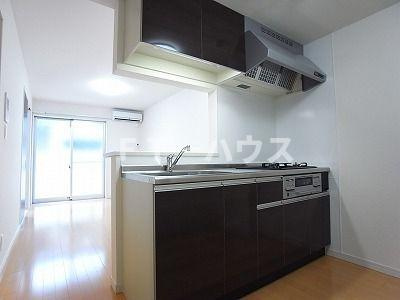 船橋市二宮２丁目の賃貸マンションのキッチン