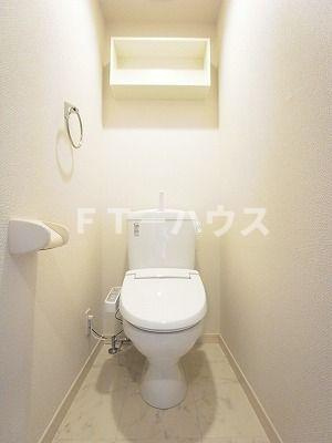船橋市二宮２丁目の賃貸マンションのトイレ