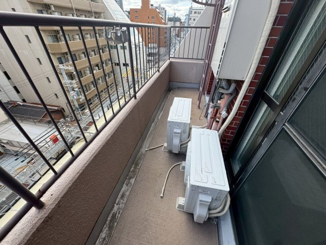 ライオンズマンション神戸元町第2のバルコニー