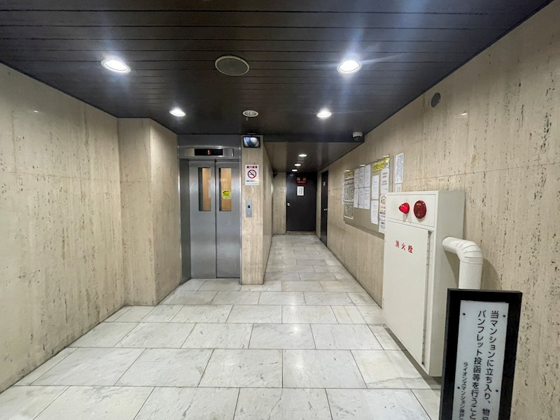 ライオンズマンション神戸元町第2のロビー