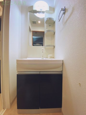 【独立洗面台】 | スワンズシティ難波ノーブル