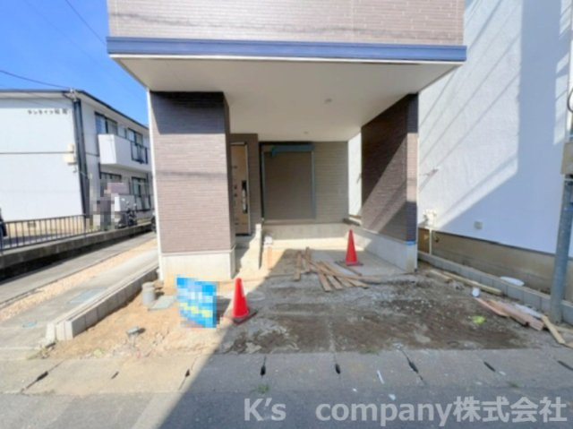 ◎茅ヶ崎市松尾　新築戸建　1号棟の駐車場|2026.7.19撮影◇