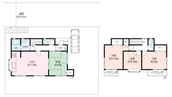 全室南東向きの4LDK！