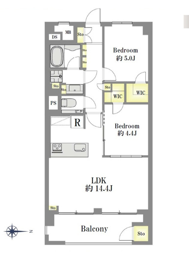 【間取り】 | 東建マンション学芸大
