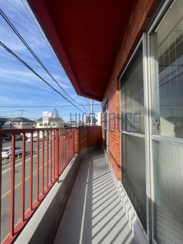ロワール坂戸のバルコニー
