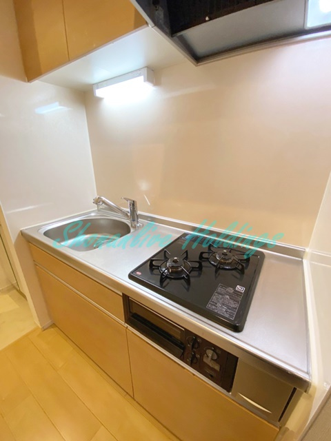 スぺランザ大津のキッチン|都市ガス・2口ガスコンロキッチン♪