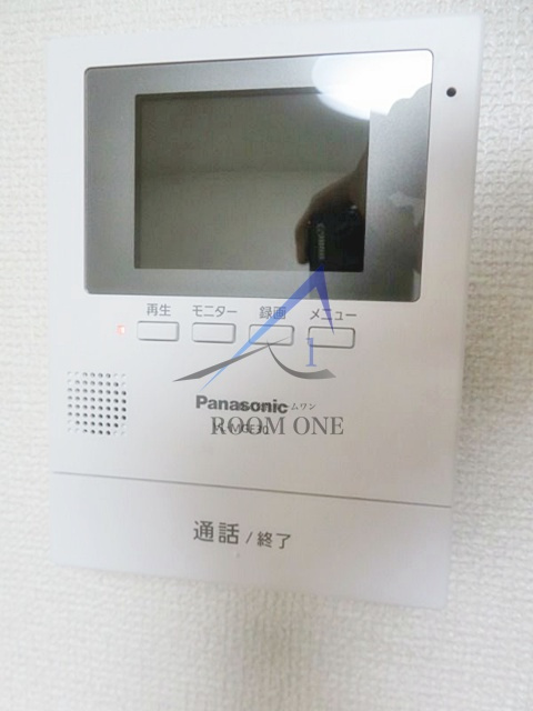 ポルシェ蒲田本町のセキュリティ|モニター付きインターホンです。