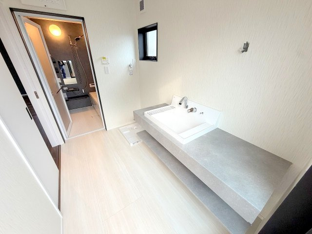 あきる野市伊奈　新築戸建の洗面所