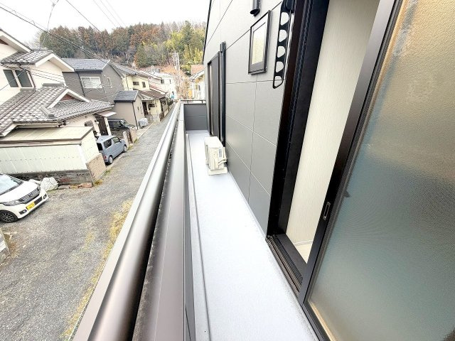 あきる野市伊奈　新築戸建のバルコニー