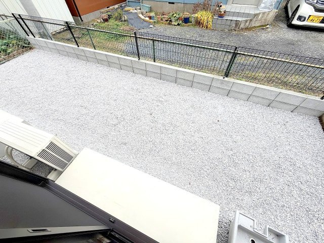 あきる野市伊奈　新築戸建の庭