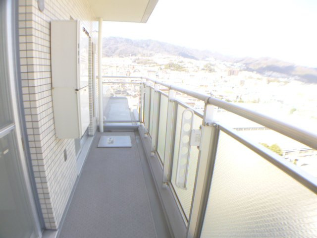 メゾン新御影のバルコニー