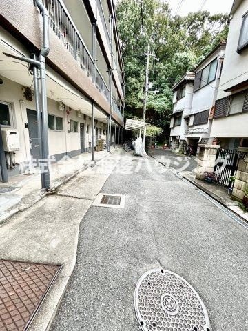 ヴィラ大一マンションのエントランス