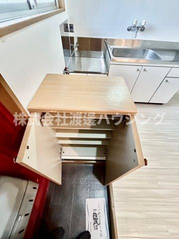 ヴィラ大一マンションの収納|玄関収納