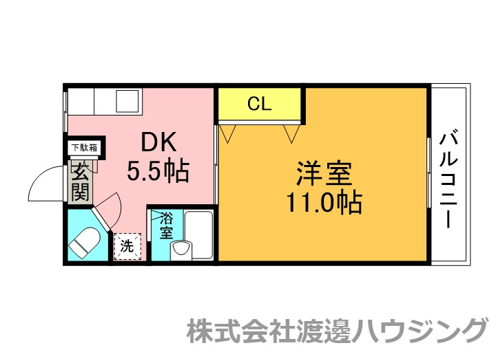 ヴィラ大一マンションの間取り