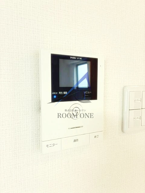 ホヌ　オハマのセキュリティ|モニター付きインターホンです。
