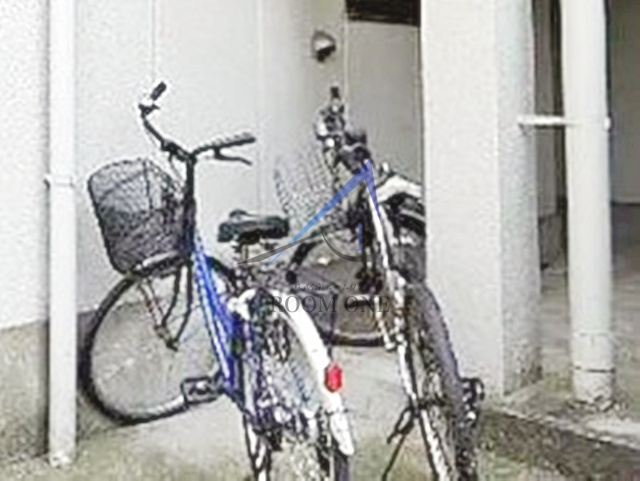 コーポパレスのその他共用部分|駐輪場です。