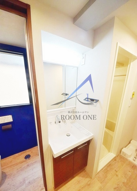 ＬｉｖｅＦｌａｔ門前仲町の洗面所|洗面台です。