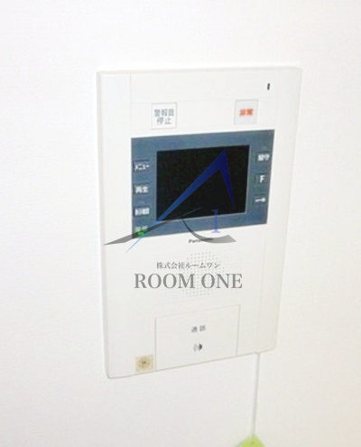 メイクスデザイン板橋本町Ⅱのセキュリティ|モニター付きインターホンです。