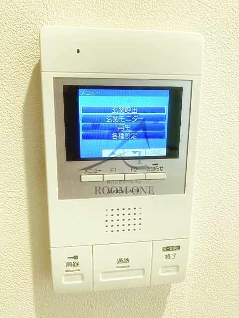 バルボア 上池袋のセキュリティ|モニター付きインターホンです。