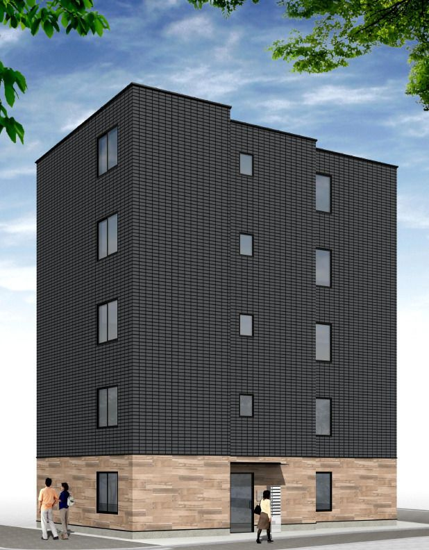 VARIE Takenotsukaの外観|外観パースです。