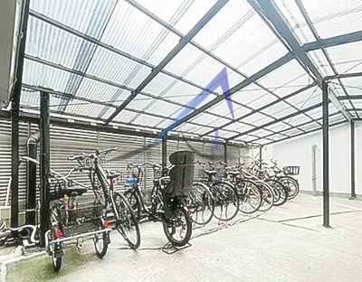 秀和湯島レジデンスのその他共用部分|駐輪場です。