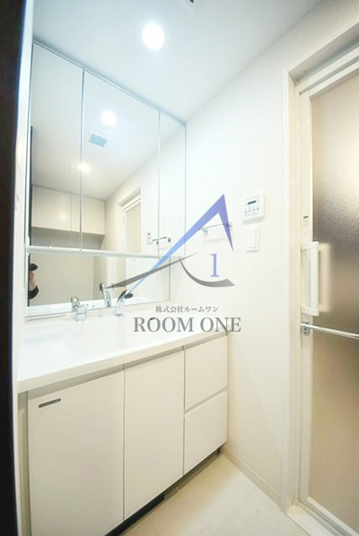 GENOVIA隅田川east skygardenの洗面所|洗面台です。