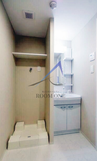 グランカミーユ江北の洗面所|洗面台です。