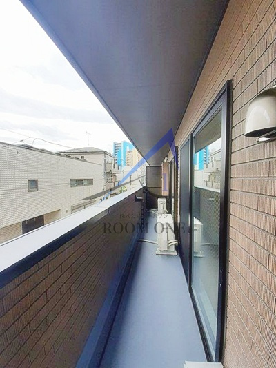 アンソレイエ町屋のバルコニー|バルコニーです。