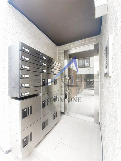 アンソレイエ町屋のエントランス|エントランスです。