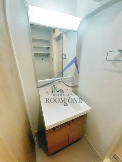 アンソレイエ町屋の洗面所|洗面台です。