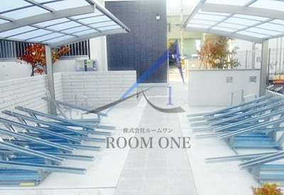 ディアコートのその他共用部分|駐輪場です。