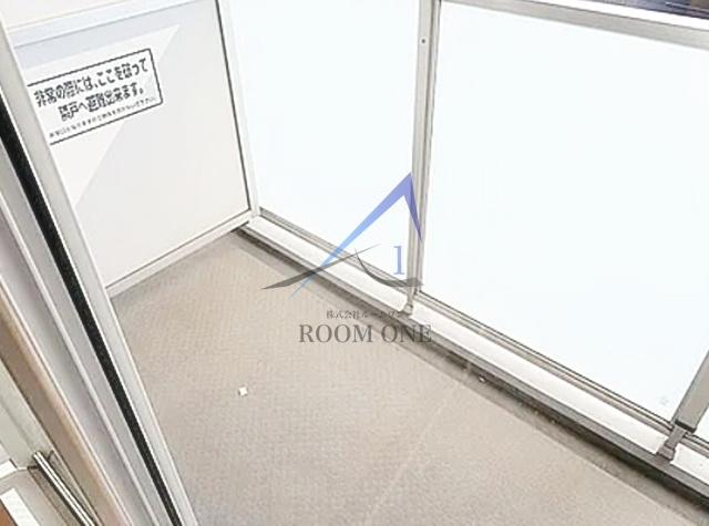 エルニシア亀有Northのバルコニー|バルコニーです。