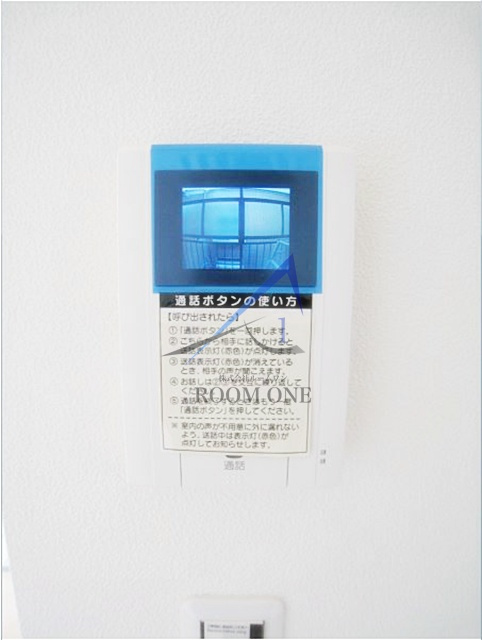 ハーミットクラブハウス白楽ソレイユのセキュリティ|モニター付インターホンです。