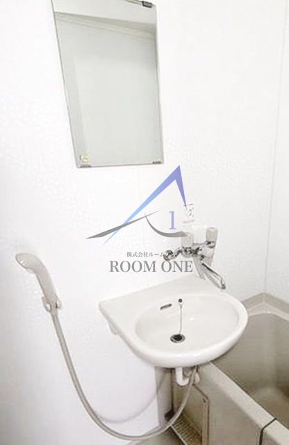 ハイツ白馬の洗面所|洗面台です。