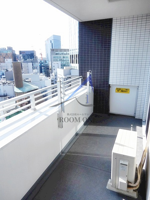 プライア渋谷のバルコニー|バルコニーです。