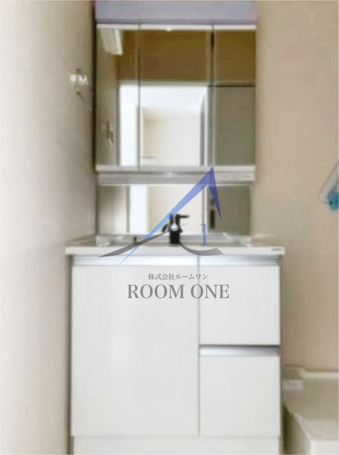 メイプルファーム自由が丘の洗面所|洗面台です。