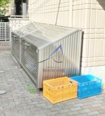 フロラシオンのその他共用部分|敷地内ごみ置き場です。