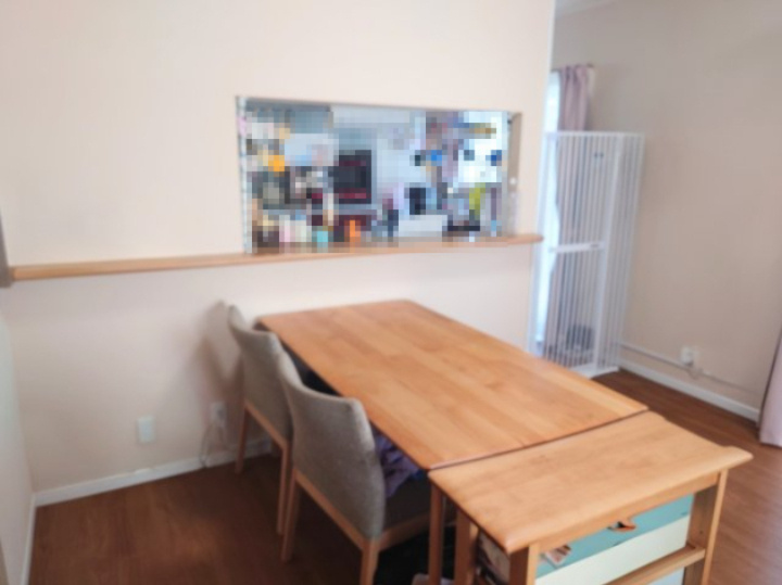 売中古戸建　静岡市清水区大内新田のキッチン|配膳・片付けが短い動線で完結し効率的です！