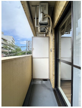 パレ・ドール中野のバルコニー