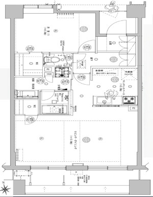 ライオンズステーションプラザ入谷の間取り