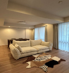 ライオンズステーションプラザ入谷の居間・リビング