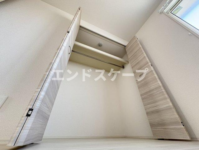 La Maison天川原町一丁目　B棟の収納|高崎、前橋のお部屋探しはエンドスケープまで！お客様の理想お聞かせ下さい♪