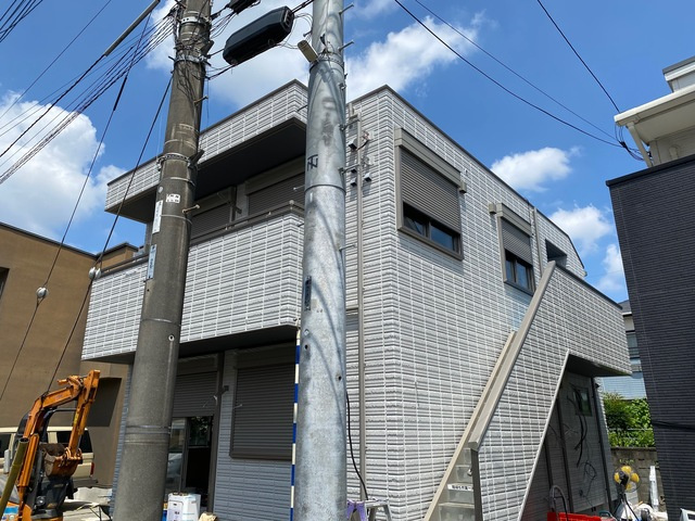 ファマーロの外観|閑静な住宅街