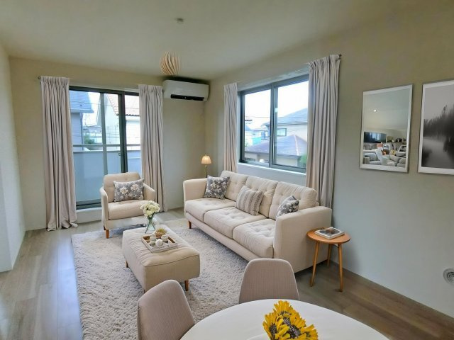 ファマーロの居間・リビング|CG家具のため実際は家具が付きません。