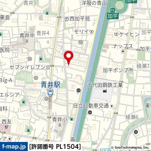 Ｍ・ＣＡＳＡの地図