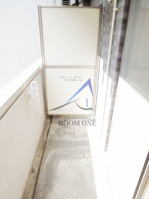 スカイコート神田のバルコニー|バルコニーです。