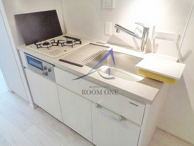 ライオンズ千代田岩本町ミレスーＫＤＡのキッチン|キッチンです。